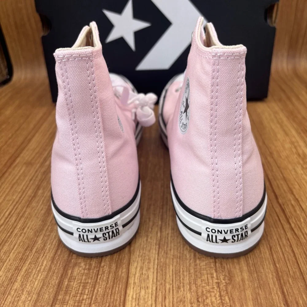 Converse CTAS EVA Lift Hi Kid Size 6 Sugar Berry Pink New Platform Sneakers